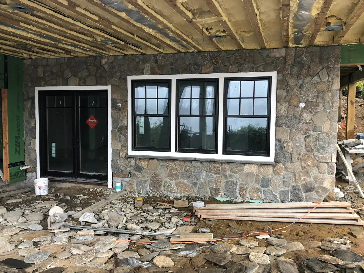 Stone wall
