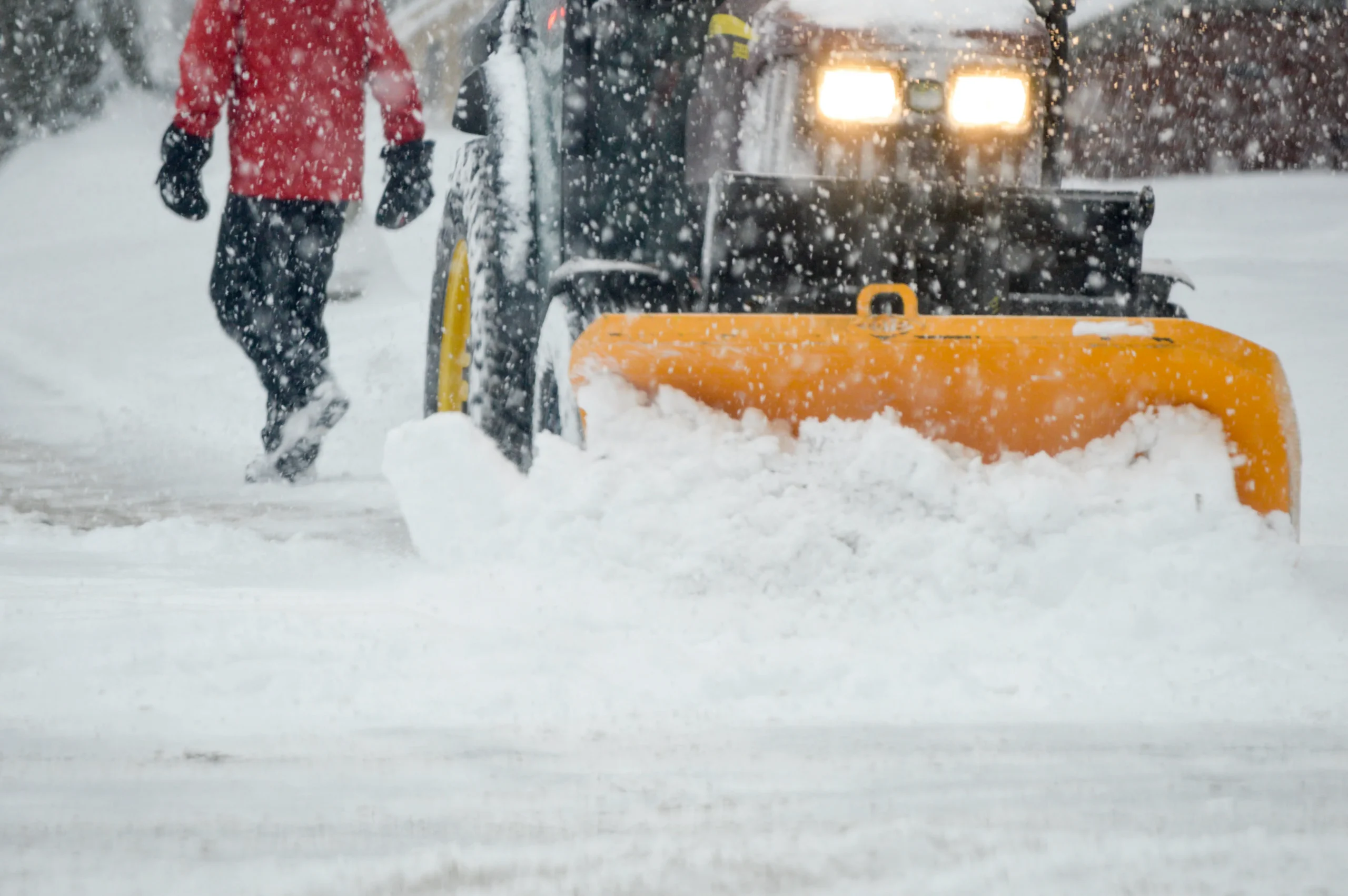 Snow plowing service Danbury CT